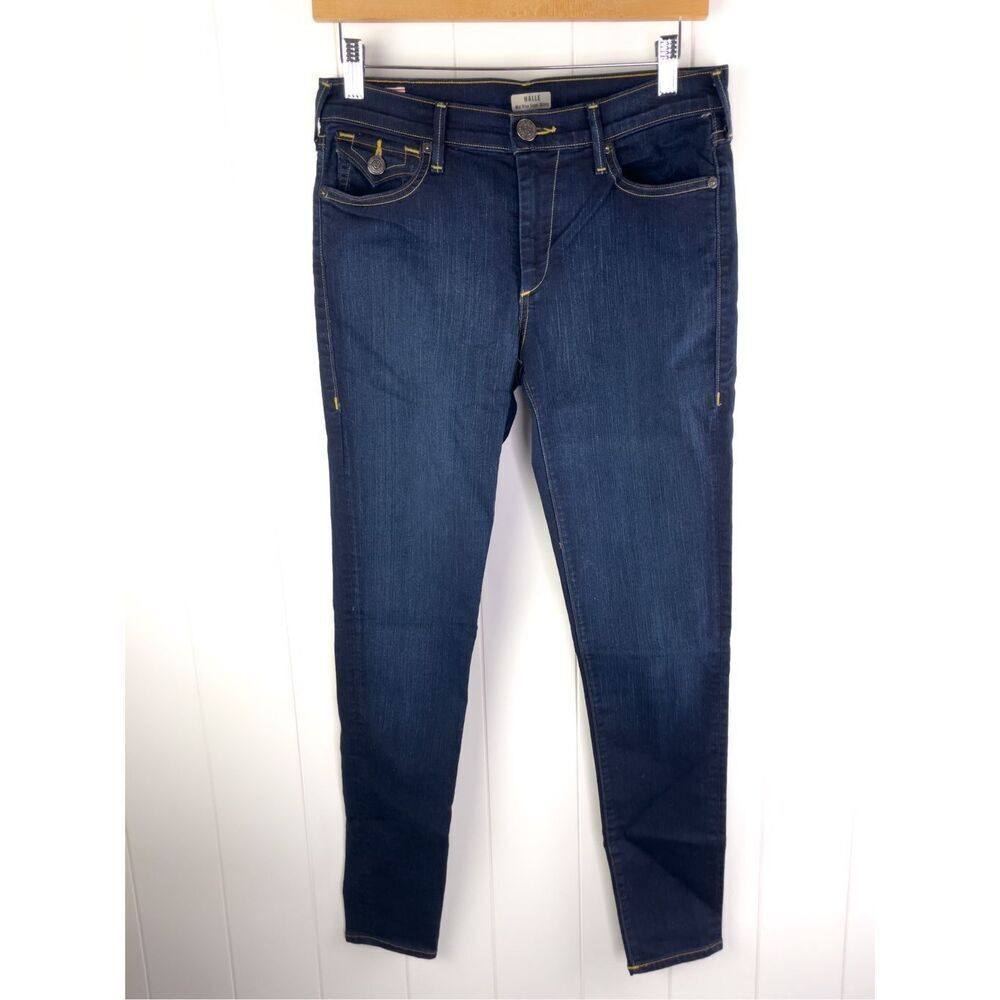 True Religion Halle Mid Rise Super Skinny Jeans Button‎ Pockets Size 28